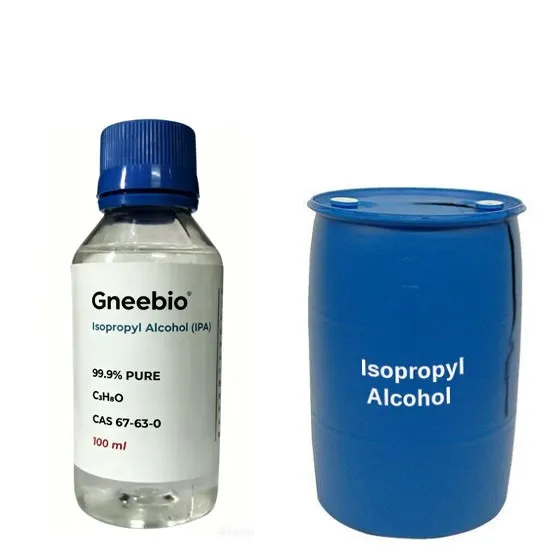 CAS No.67-63-0 Industrial Grade Isopropanol 99% Purity IPA Alcohol for Sale