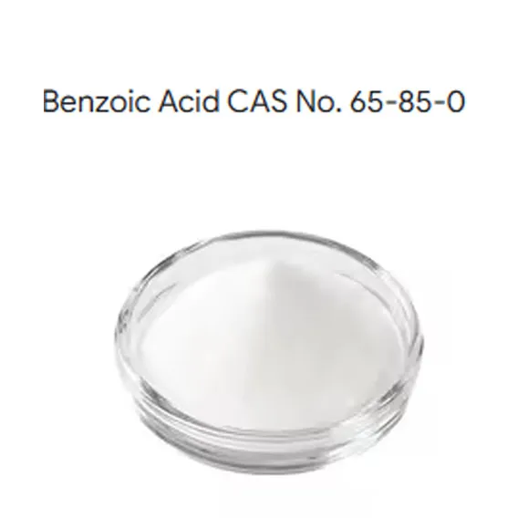 খাদ্য সংরক্ষণকারী CAS 65-85-0 এর জন্য খাদ্য গ্রেড বেনজোইক অ্যাসিড