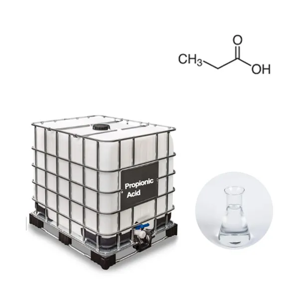 শিল্প গ্রেড 99,5% প্রোপিয়োনিক অ্যাসিড অয়েল ক্যাস 79-09-4