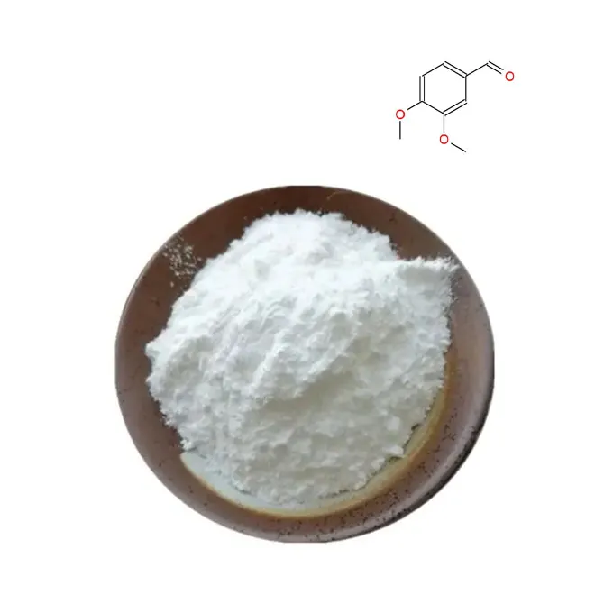 Veratraldehyde বা 3, 4- dimethoxybenzaldehyd 99% পাউডার ক্যাস 120-14-9